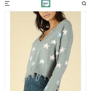 SUPER CUTE Y&I SWEATER!! Can be dressed up or down